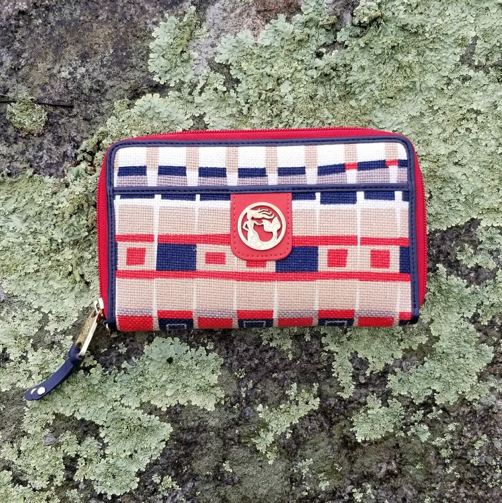 Spartina Genuine Leather Zip Up